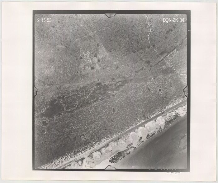 84274, Flight Mission No. DQN-2K, Frame 84, Calhoun County, General Map Collection