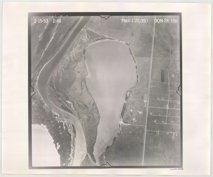 84318, Flight Mission No. DQN-2K, Frame 156, Calhoun County, General Map Collection