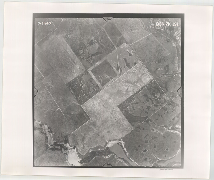 84332, Flight Mission No. DQN-2K, Frame 191, Calhoun County, General Map Collection