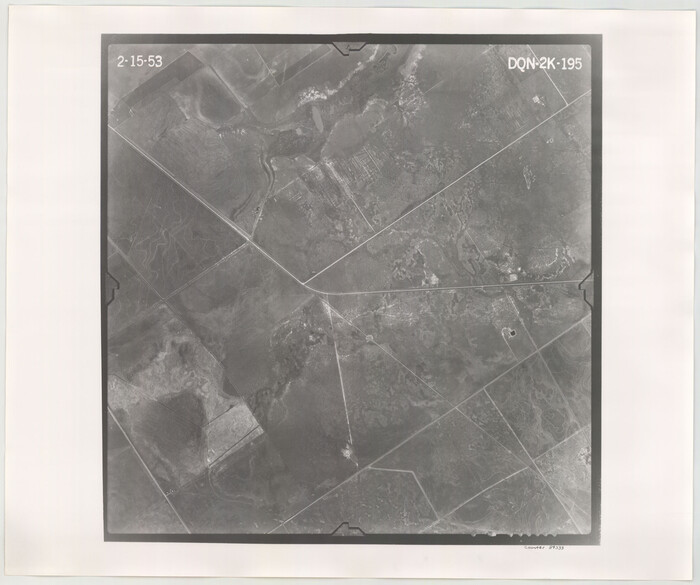 84333, Flight Mission No. DQN-2K, Frame 195, Calhoun County, General Map Collection