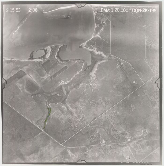 84335, Flight Mission No. DQN-2K, Frame 196, Calhoun County, General Map Collection