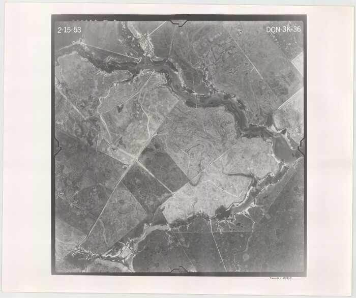 84349, Flight Mission No. DQN-3K, Frame 36, Calhoun County, General Map Collection