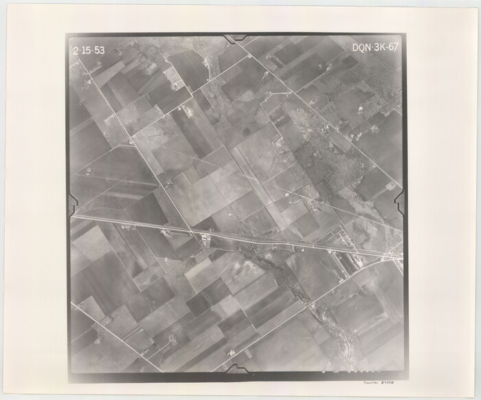 84358, Flight Mission No. DQN-3K, Frame 67, Calhoun County, General Map Collection