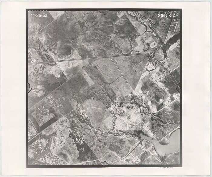 84378, Flight Mission No. DQN-5K, Frame 27, Calhoun County, General Map Collection