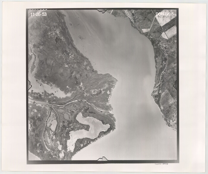 84428, Flight Mission No. DQN-6K, Frame 6, Calhoun County, General Map Collection