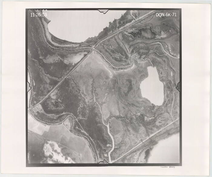 84443, Flight Mission No. DQN-6K, Frame 71, Calhoun County, General Map Collection