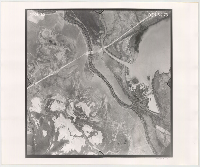 84445, Flight Mission No. DQN-6K, Frame 73, Calhoun County, General Map Collection