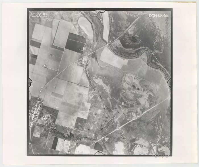 84448, Flight Mission No. DQN-6K, Frame 88, Calhoun County, General Map Collection
