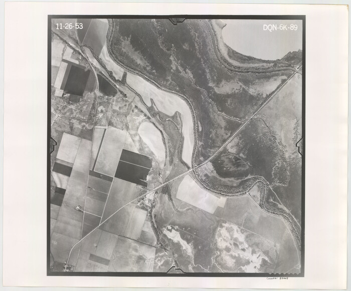 84449, Flight Mission No. DQN-6K, Frame 89, Calhoun County, General Map Collection