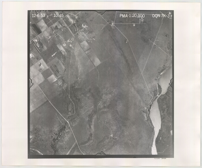 84454, Flight Mission No. DQN-7K, Frame 3, Calhoun County, General Map Collection