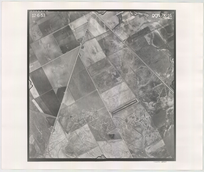 84467, Flight Mission No. DQN-7K, Frame 16, Calhoun County, General Map Collection