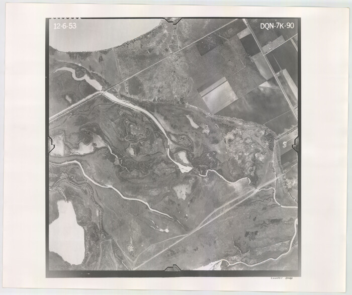 84481, Flight Mission No. DQN-7K, Frame 90, Calhoun County, General Map Collection