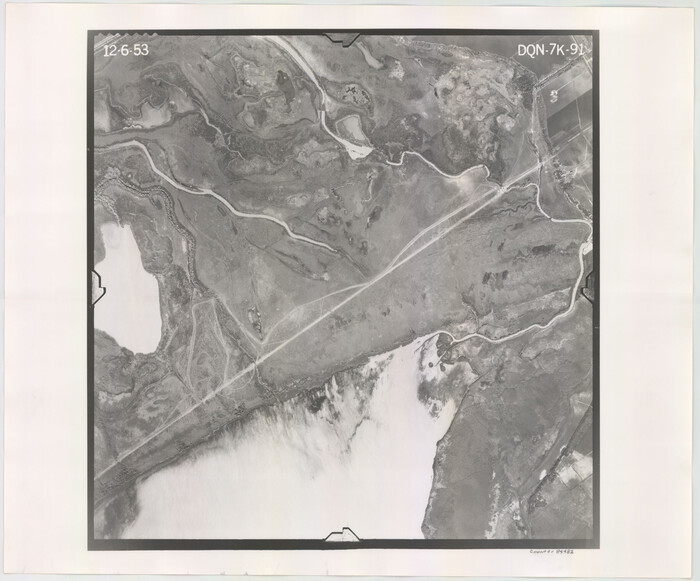 84482, Flight Mission No. DQN-7K, Frame 91, Calhoun County, General Map Collection