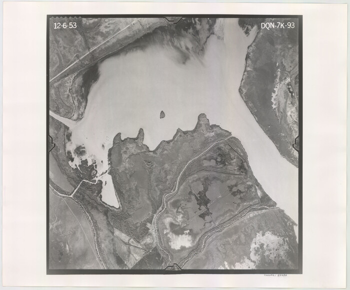 84484, Flight Mission No. DQN-7K, Frame 93, Calhoun County, General Map Collection