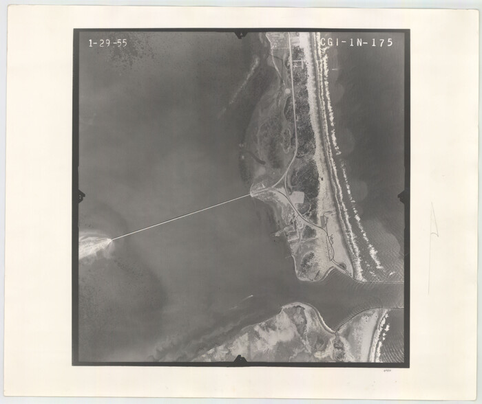 84510, Flight Mission No. CGI-1N, Frame 175, Cameron County, General Map Collection