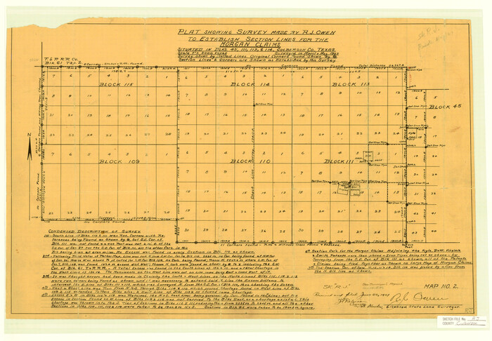 5789, Culberson County Sketch File RJ, General Map Collection