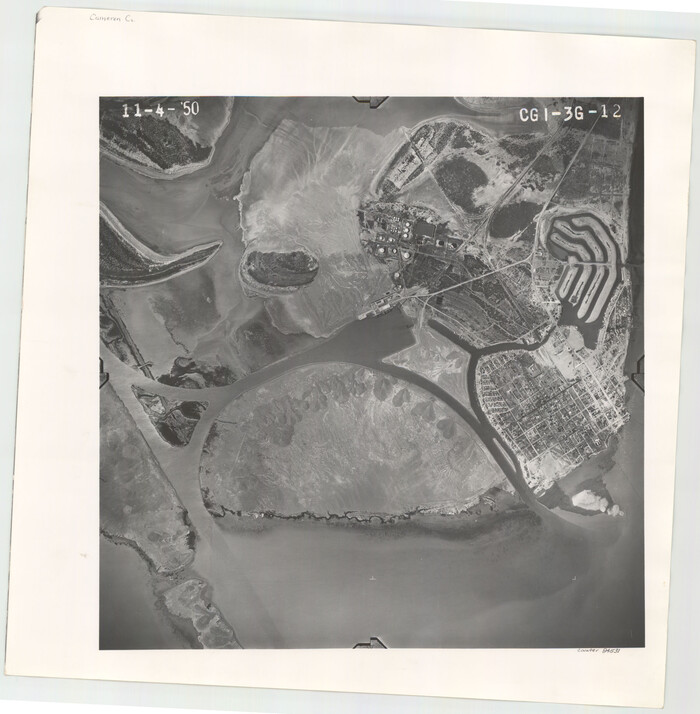 84531, Flight Mission No. CGI-3G, Frame 12, Cameron County, General Map Collection