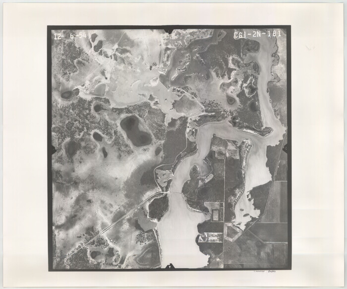 84541, Flight Mission No. CGI-2N, Frame 181, Cameron County, General Map Collection