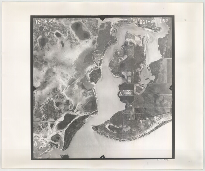 84542, Flight Mission No. CGI-2N, Frame 182, Cameron County, General Map Collection