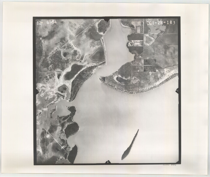 84543, Flight Mission No. CGI-2N, Frame 183, Cameron County, General Map Collection