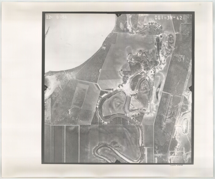 84548, Flight Mission No. CGI-3N, Frame 42, Cameron County, General Map Collection