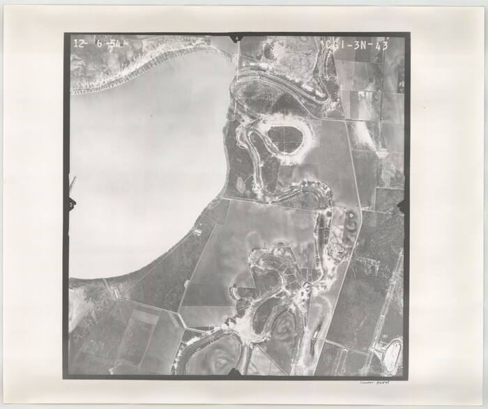 84549, Flight Mission No. CGI-3N, Frame 43, Cameron County, General Map Collection