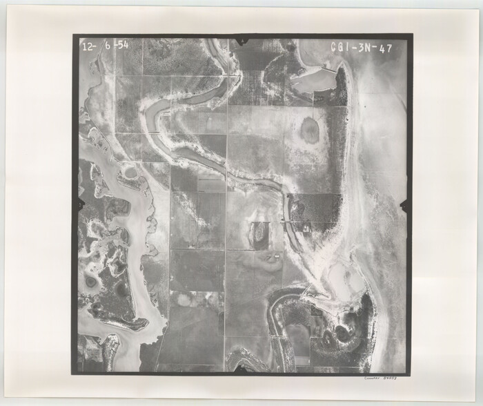84553, Flight Mission No. CGI-3N, Frame 47, Cameron County, General Map Collection