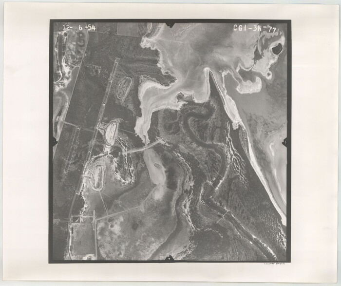 84571, Flight Mission No. CGI-3N, Frame 77, Cameron County, General Map Collection