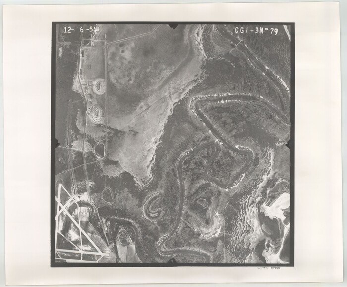 84573, Flight Mission No. CGI-3N, Frame 79, Cameron County, General Map Collection