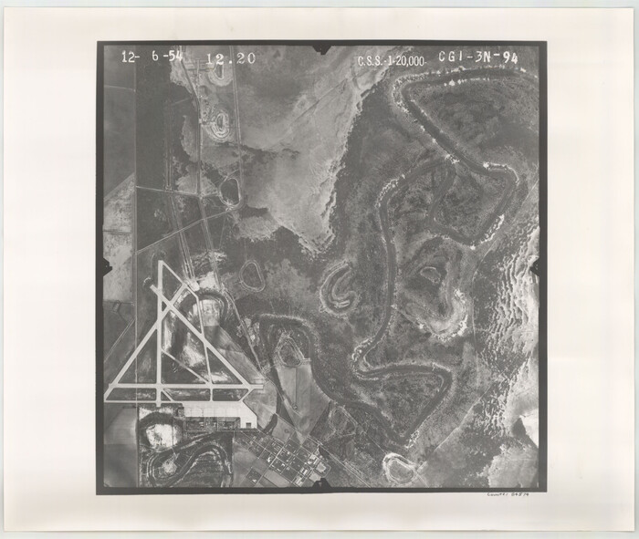 84574, Flight Mission No. CGI-3N, Frame 94, Cameron County, General Map Collection