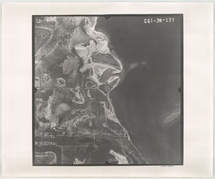 84606, Flight Mission No. CGI-3N, Frame 133, Cameron County, General Map Collection