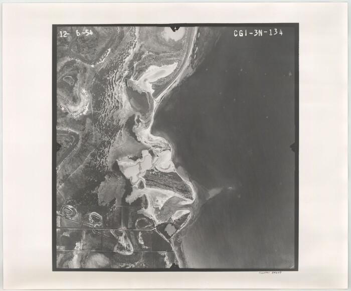 84607, Flight Mission No. CGI-3N, Frame 134, Cameron County, General Map Collection