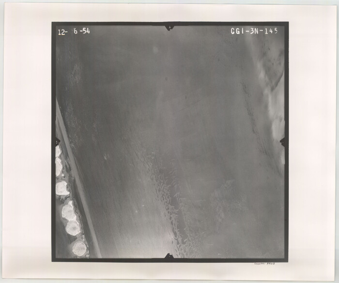 84618, Flight Mission No. CGI-3N, Frame 145, Cameron County, General Map Collection