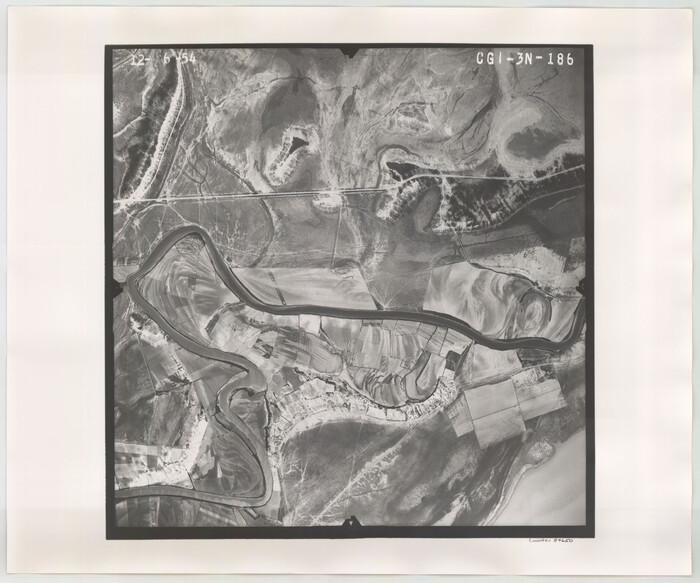 84650, Flight Mission No. CGI-3N, Frame 186, Cameron County, General Map Collection