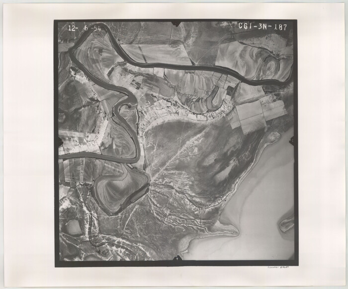 84651, Flight Mission No. CGI-3N, Frame 187, Cameron County, General Map Collection