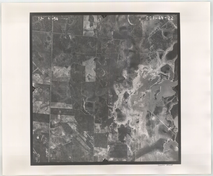 84655, Flight Mission No. CGI-4N, Frame 22, Cameron County, General Map Collection