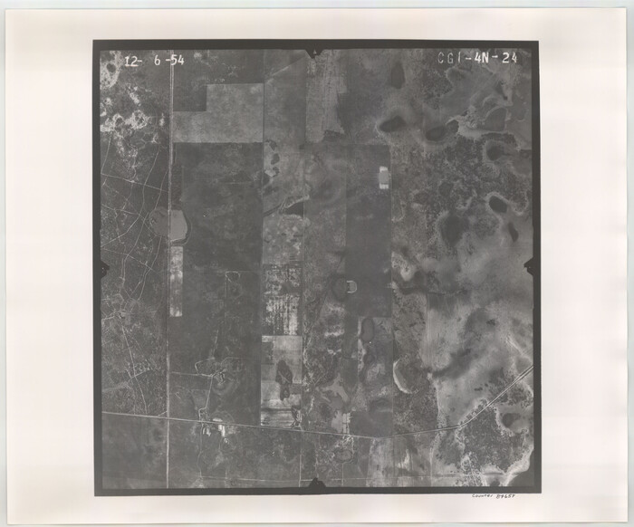 84657, Flight Mission No. CGI-4N, Frame 24, Cameron County, General Map Collection