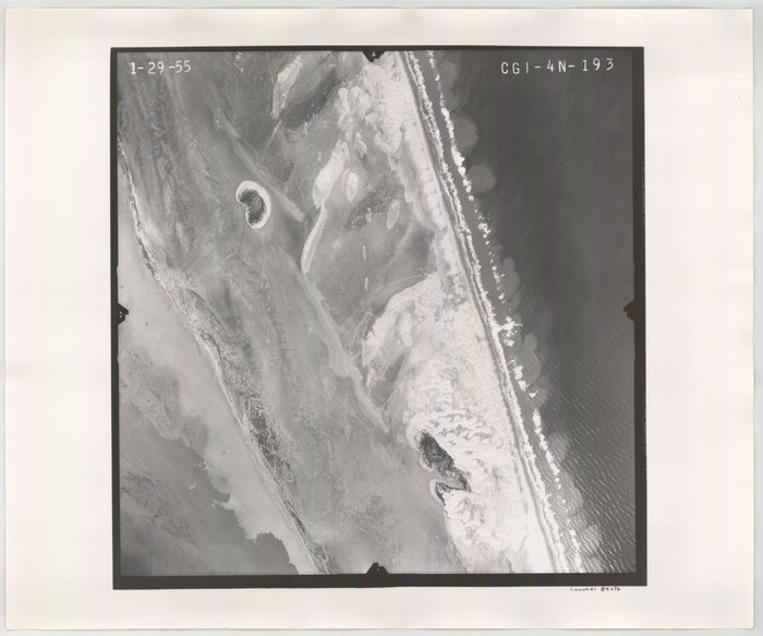 84696, Flight Mission No. CGI-4N, Frame 193, Cameron County, General Map Collection