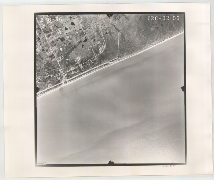 84703, Flight Mission No. CRC-1R, Frame 35, Chambers County, General Map Collection
