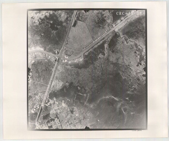 84706, Flight Mission No. CRC-1R, Frame 38, Chambers County, General Map Collection