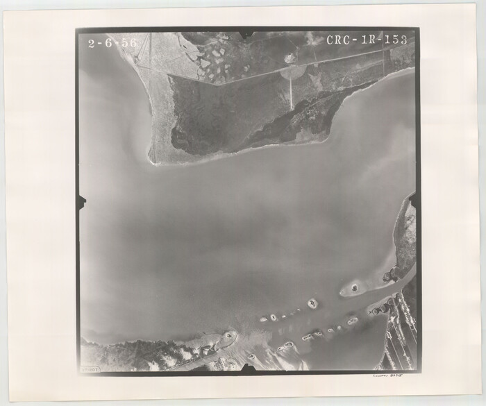 84715, Flight Mission No. CRC-1R, Frame 153, Chambers County, General Map Collection