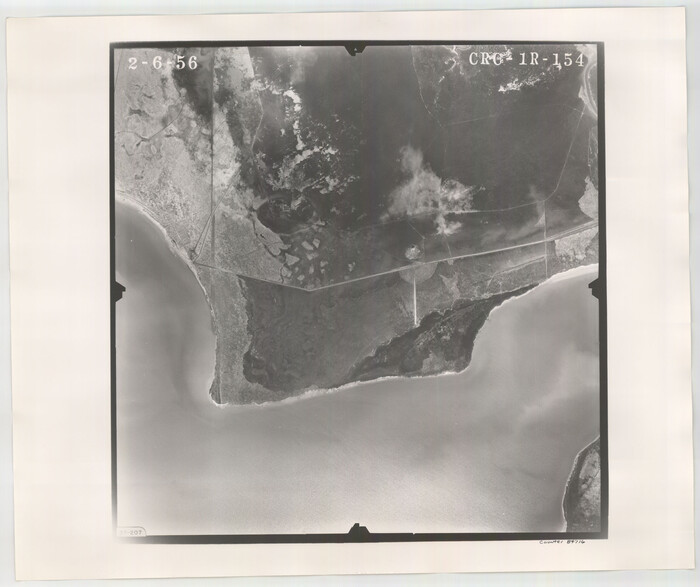 84716, Flight Mission No. CRC-1R, Frame 154, Chambers County, General Map Collection