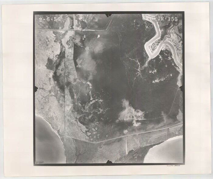 84717, Flight Mission No. CRC-1R, Frame 155, Chambers County, General Map Collection