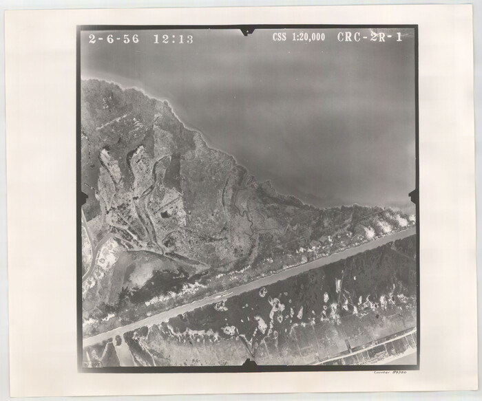 84720, Flight Mission No. CRC-2R, Frame 1, Chambers County, General Map Collection