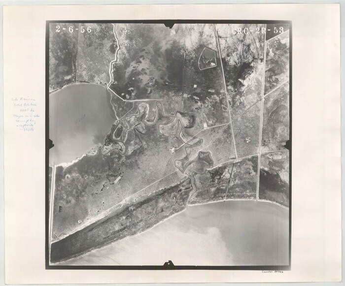 84726, Flight Mission No. CRC-2R, Frame 53, Chambers County, General Map Collection