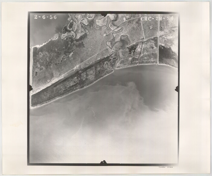 84727, Flight Mission No. CRC-2R, Frame 54, Chambers County, General Map Collection