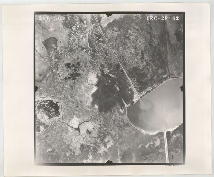 84733, Flight Mission No. CRC-2R, Frame 62, Chambers County, General Map Collection