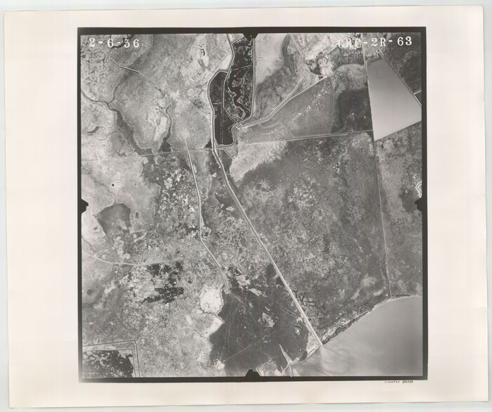 84734, Flight Mission No. CRC-2R, Frame 63, Chambers County, General Map Collection