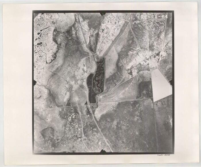 84735, Flight Mission No. CRC-2R, Frame 64, Chambers County, General Map Collection