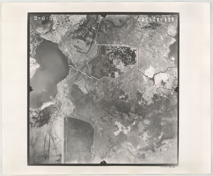84738, Flight Mission No. CRC-2R, Frame 111, Chambers County, General Map Collection